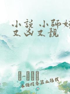 小说 小师妹她又凶又靓