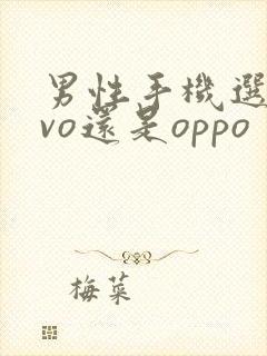 男性手机选vivo还是oppo