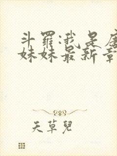 斗罗:我是唐三妹妹最新章节