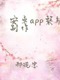 安卓app系统制作