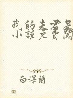 我的夫君是冥王小说免费阅读