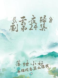 《子夜归》电视剧第24集