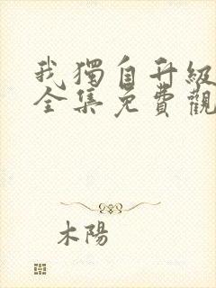 我独自升级动漫全集免费观看