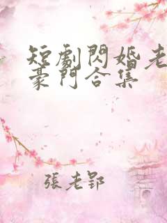 短剧闪婚老公是豪门合集