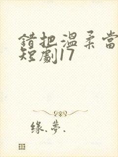 错把温柔当情深短剧17