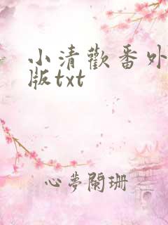 小清欢番外完整版txt