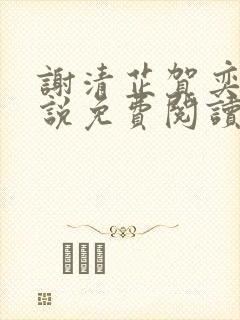 谢清芷贺奕川小说免费阅读最新章节