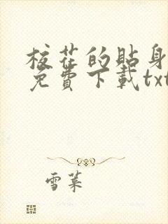 校花的贴身神医免费下载txt