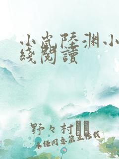 小岚陆渊小说在线阅读