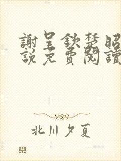 谢呈钦楚昭颜小说免费阅读最新章节