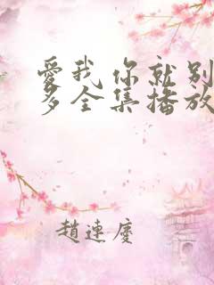 爱我你就别想太多全集播放免费