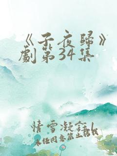 《子夜归》电视剧第34集
