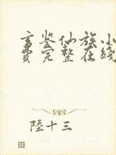 玄鉴仙族小说免费完整在线阅读