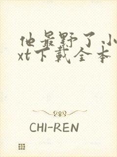 他最野了小说txt下载全本免费