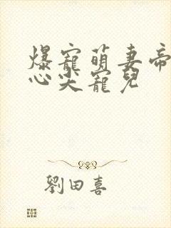 爆宠萌妻帝少的心尖宠儿