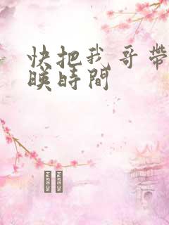 快把我哥带走上映时间