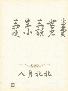 三生三世步步生莲小说免费阅读