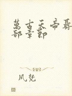 万古天帝聂天全部章节