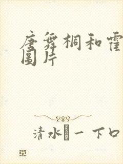 唐舞桐和霍雨浩图片