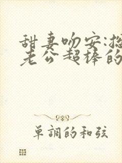 甜妻吻安:总裁老公超棒的有声