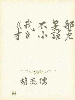 《我不是那种人才》小说免费阅读