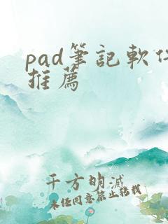 pad笔记软件推荐
