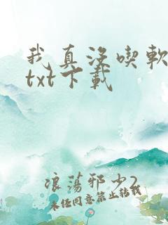 我真没吃软饭最txt下载