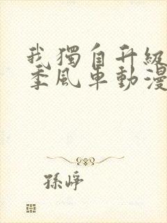 我独自升级第二季风车动漫