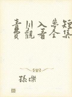 青川入梦短剧免费观看全集高清版