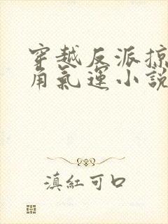 穿越反派掠夺主角气运小说