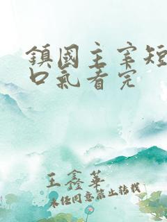 镇国主宰短剧一口气看完