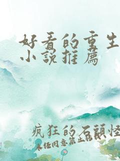 好看的重生经典小说推荐