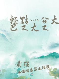 轻点灬公大ji巴又大又