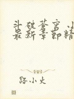 斗破苍穹 小说最新章节精校版