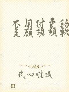 不用付费的微信美颜视频软件