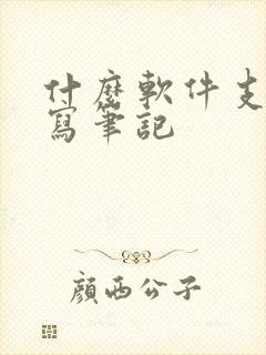 什么软件支持手写笔记