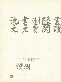 沈聿洲陆书苒全文免费阅读最新章节