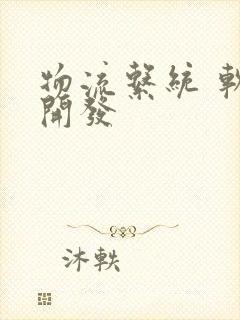 物流系统 软件开发