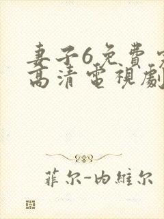 妻子6免费完整高清电视剧在线