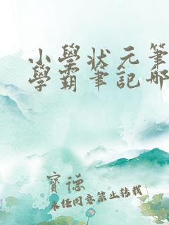 小学状元笔记和学霸笔记哪个好