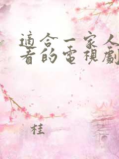 适合一家人一起看的电视剧