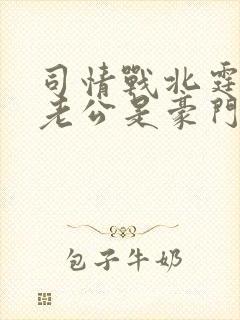 司情战北霆闪婚老公是豪门短剧