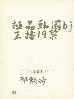 极品韩国bj女主播19禁