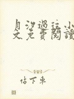 月汐过往小说全文免费阅读最新章节