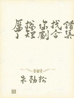 厉总你找错夫人了短剧合集