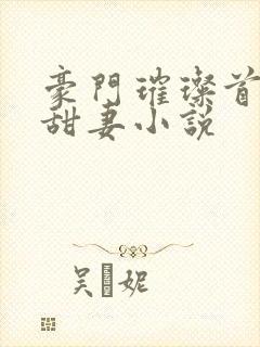 豪门璀璨首席的甜妻小说