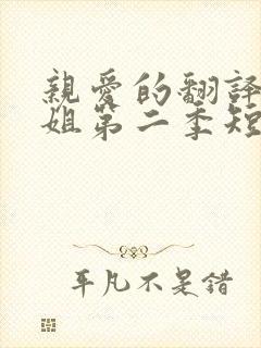 亲爱的翻译官小姐第二季短剧免费观看全集