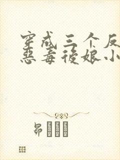 穿成三个反派的恶毒后娘小说