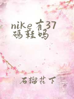 nike有37码鞋吗