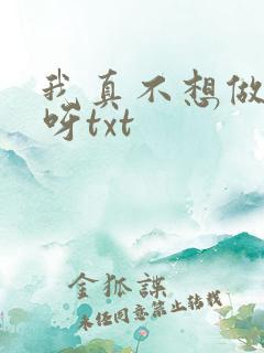 我真不想做主角呀txt